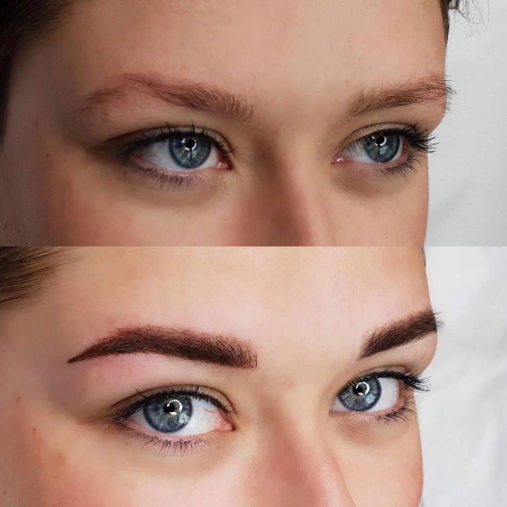 eyebrow tattoo banbury
